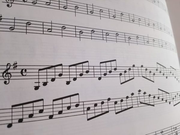 アルペジオの楽譜