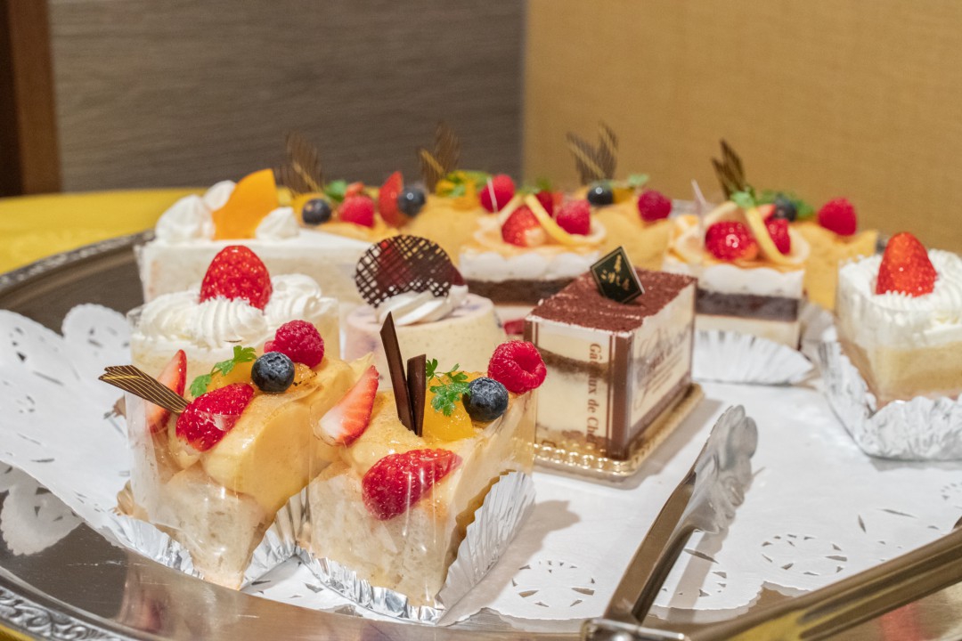 発表会休憩時に提供されるケーキ