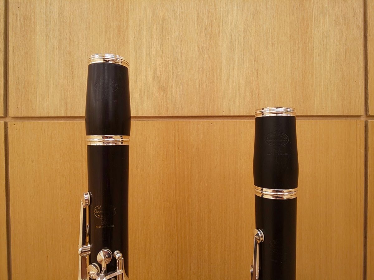 B♭管とA管の比較