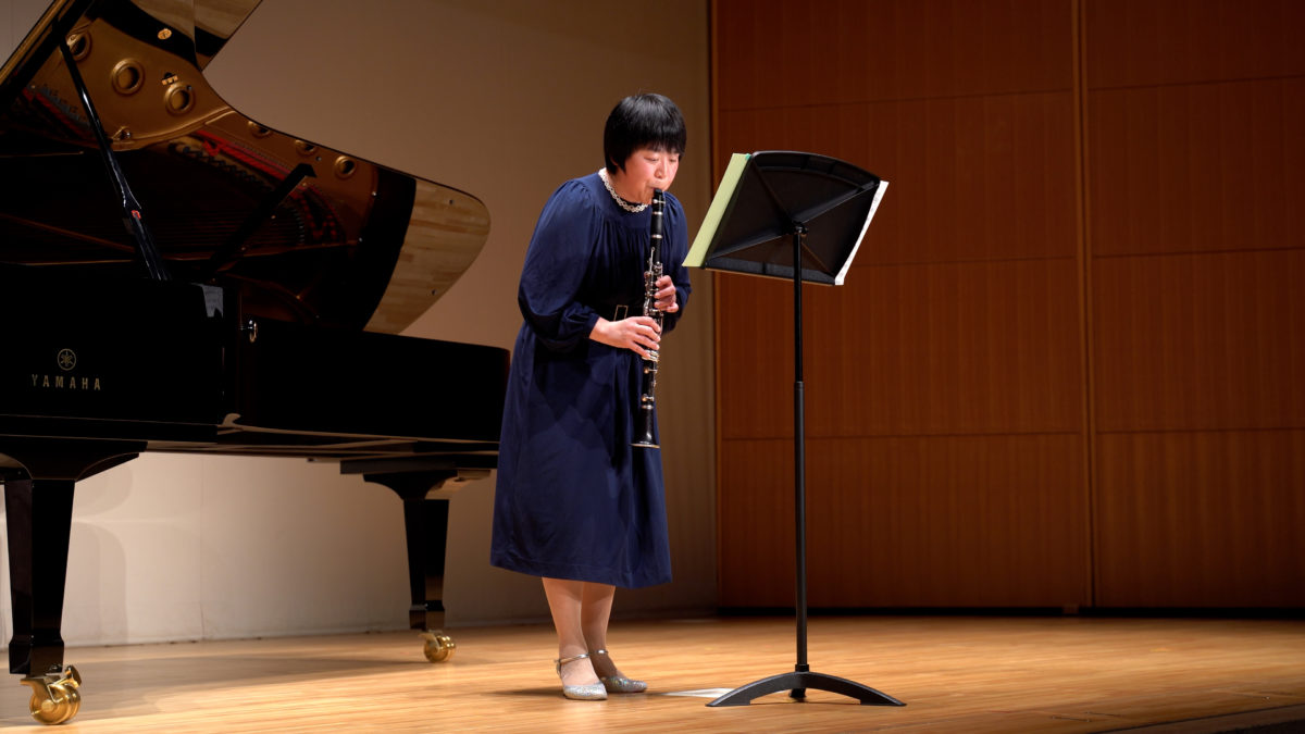 発表会での講師演奏