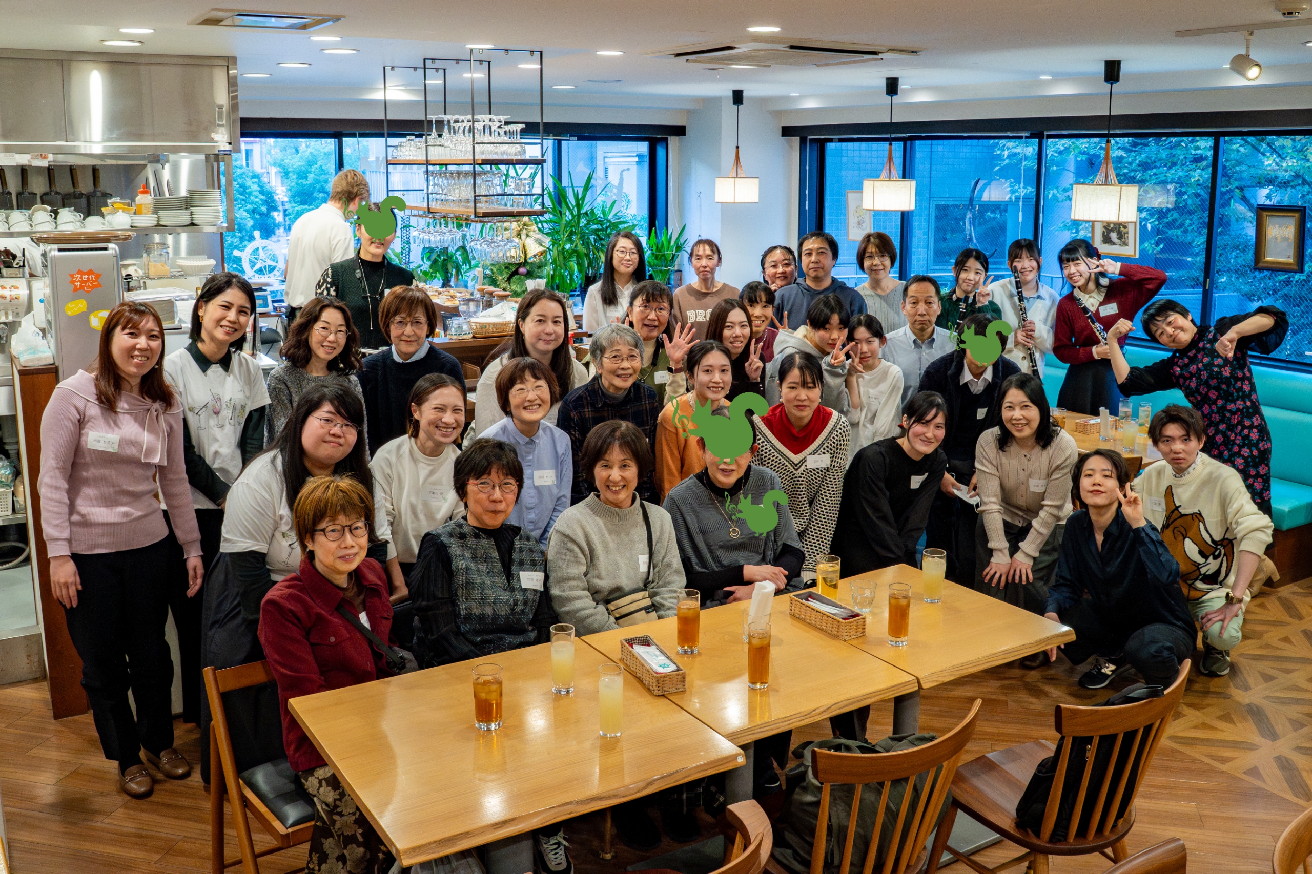 第7回ライブ懇親会参加者の集合写真